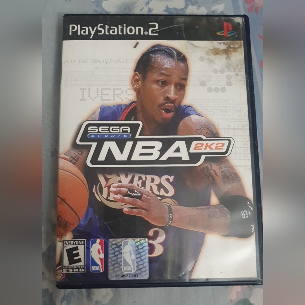 NBA 2K2 (Sony PlayStation 2, PS2)